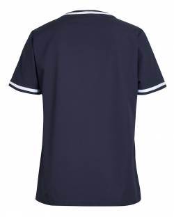Contrast Scrubs Top, Ladies